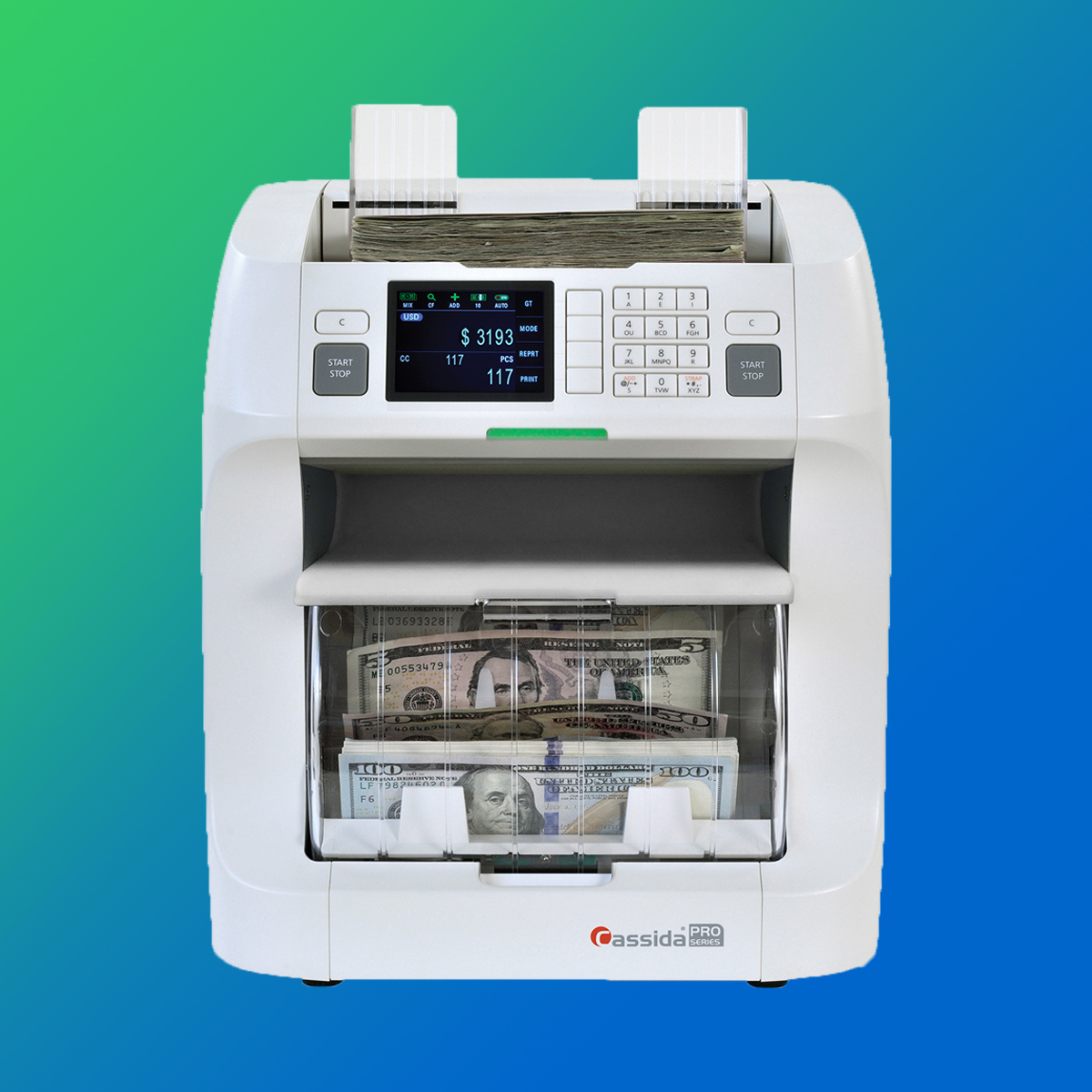 Cassida Apollo Mixed Bill Counter